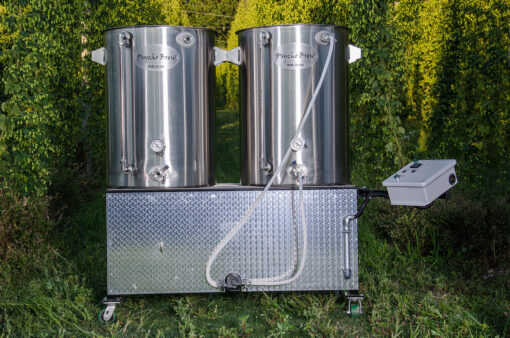 Psycho 100 2.5bbl 2 Burner Pilot Brewing System-0