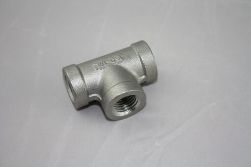 1/4" NPT Tee Stainless Steel 304-0