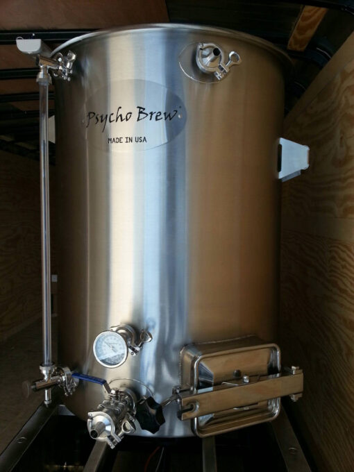 100 Gallon Psycho Brew Kettle W/Manway-0